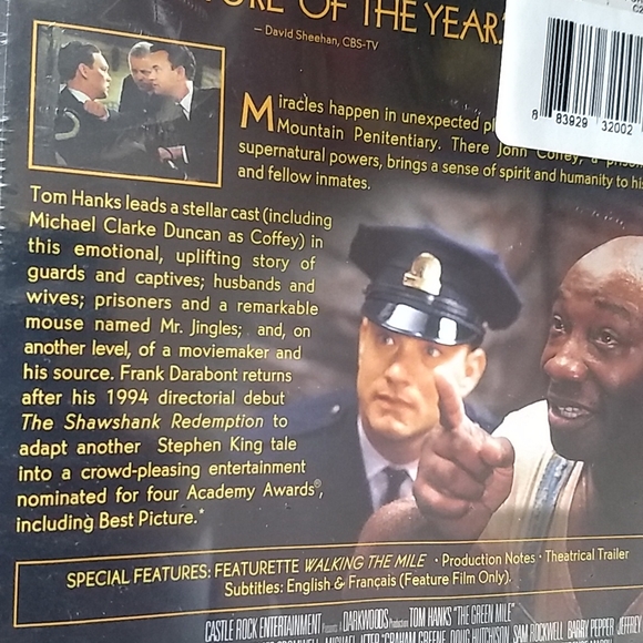 Factory Sealed "The Green Mile" DVD - Picture 5 of 8